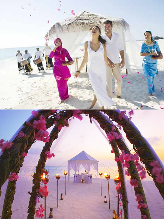5 個夢幻海外婚禮蜜月熱點