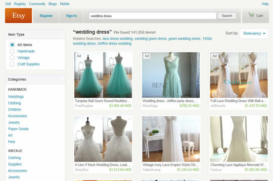 6個外國婚網 尋平價Designer Gown