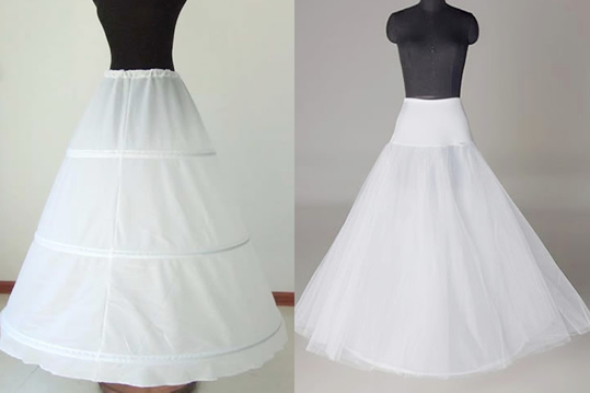 營造蓬蓬裙效果 裙撐少不了