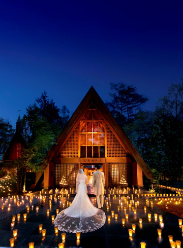 日本十大熱門證婚教堂