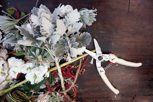 花藝師分享 冬日花球必備元素