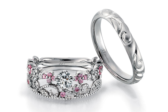 個性日本高級婚戒 JJ PASSION & CO.鉑金婚戒專門店