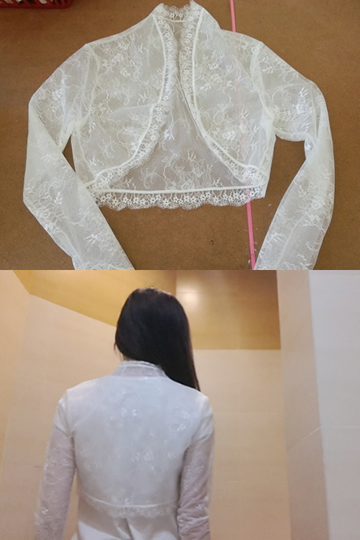 婚紗造型變變變 - 披肩篇