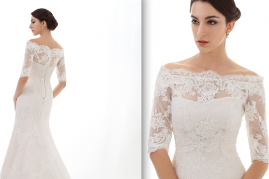 婚紗造型變變變 - 披肩篇