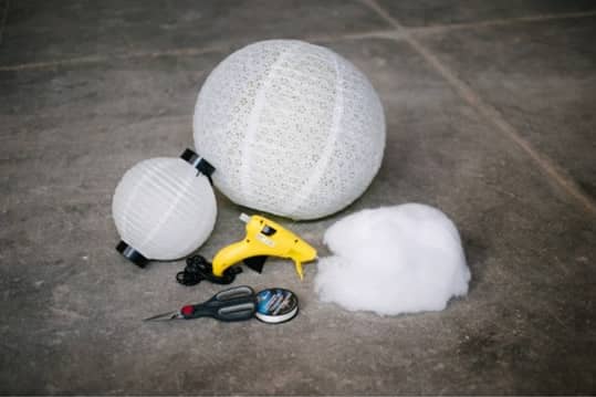 D.I.Y 夢幻白雲佈景 $200 有找