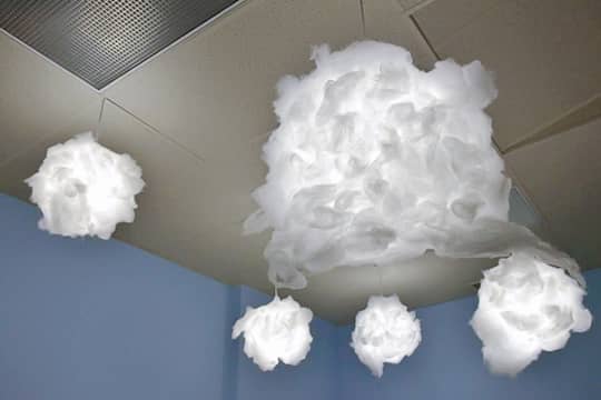 D.I.Y 夢幻白雲佈景 $200 有找