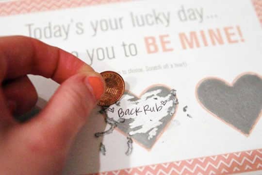 DIY小點子 - 趣味刮刮卡