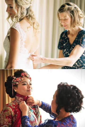 港式V.S.西式 婚禮場景找不同