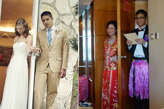 港式V.S.西式 婚禮場景找不同