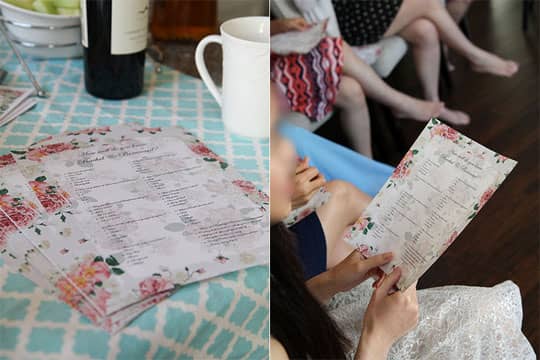 Bridal Shower 5個窩心搞作！