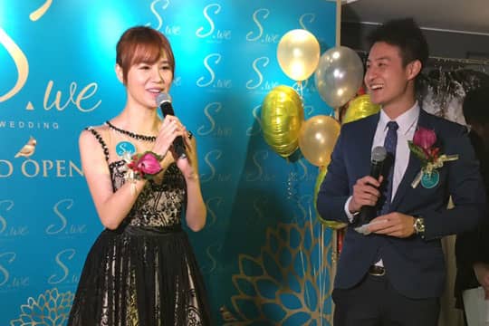 好事近？翠如BB情迷韓款婚紗