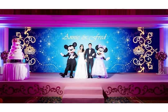 迪士尼推出全新童話婚禮主題