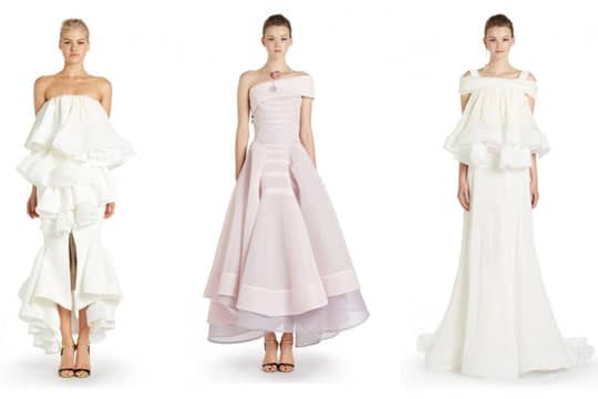 高級時裝當嫁衣 輕便又得體