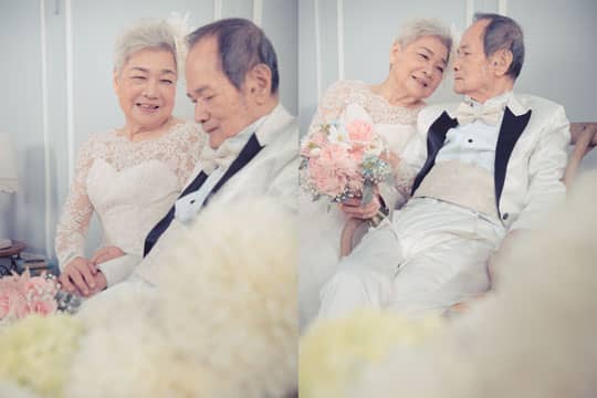 幸福到老 80歲夫婦再證婚盟