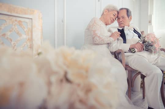 幸福到老 80歲夫婦再證婚盟