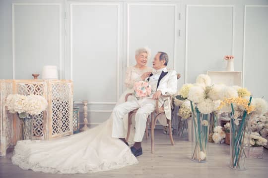 幸福到老 80歲夫婦再證婚盟
