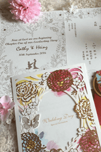 【結婚派帖準備】婚期倒數一年！喜帖時間表參考