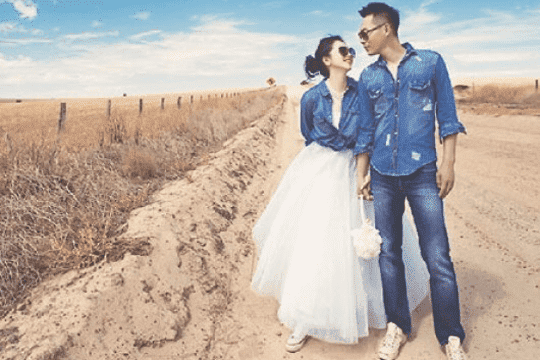 經典不敗！明星著波鞋出嫁盡顯個性