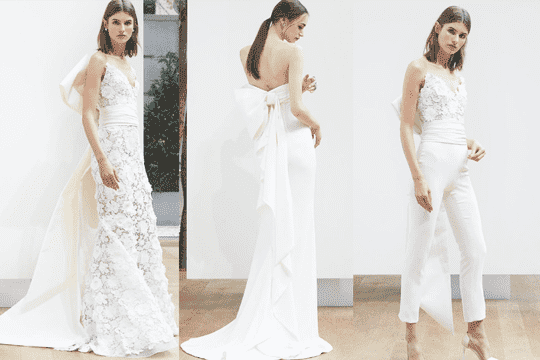 蝴蝶結控會愛上的2018婚紗系列