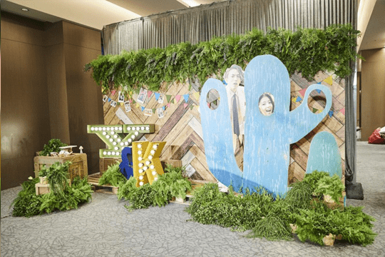 田園風滿瀉！林宥嘉的浪漫婚宴