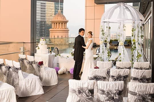 銅鑼灣罕有！露天池畔婚禮場地推介