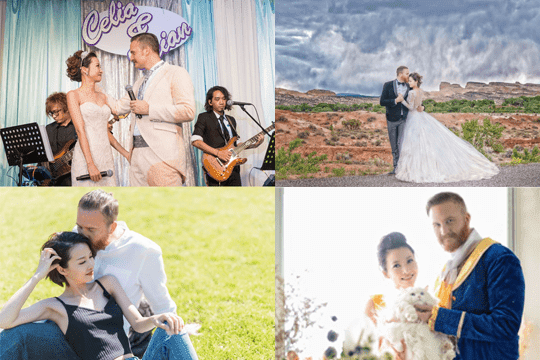 明星婚照由誰操刀？