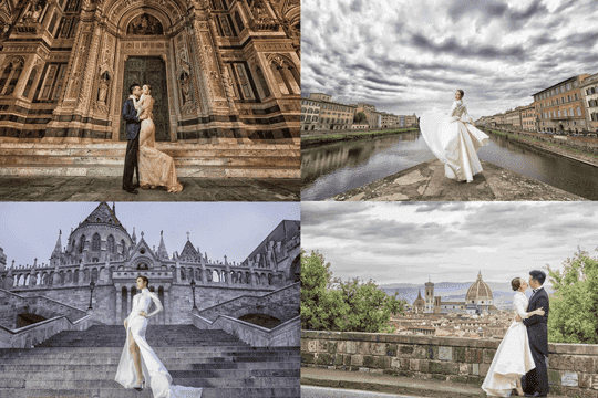 明星婚照由誰操刀？