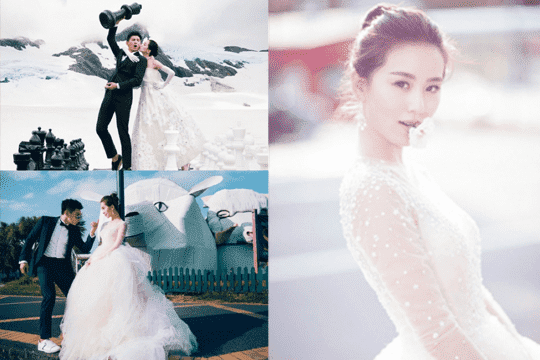 明星婚照由誰操刀？