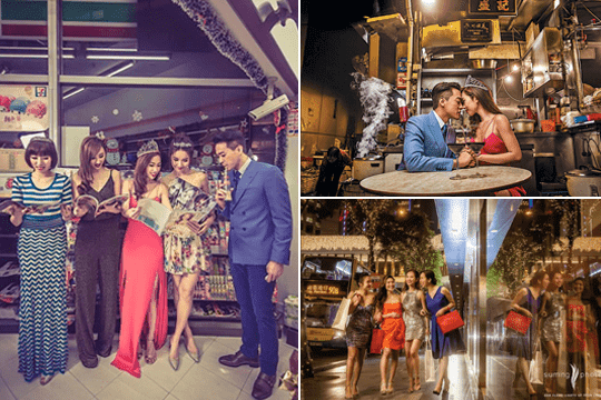 明星婚照由誰操刀？