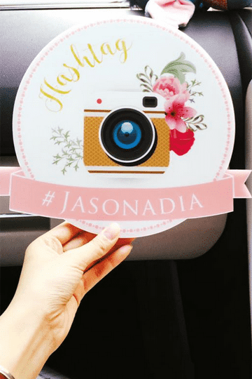 實用教學！來為婚禮Hashtag命名