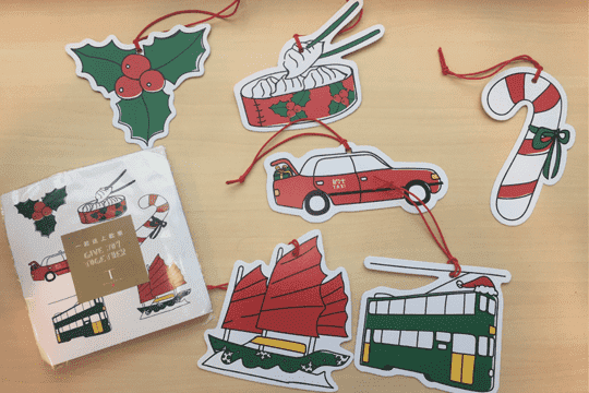 2017聖誕限定！婚紗照化身禮物包裝紙