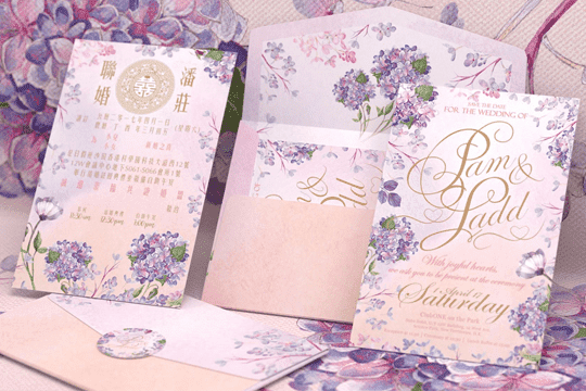 2018年浪漫紫婚禮items大搜查