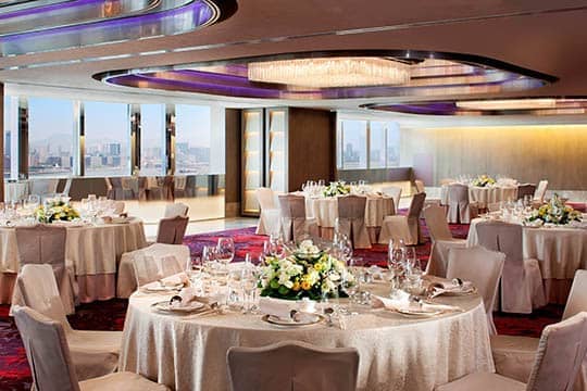 無敵海景+玻璃天幕 灣仔婚宴靚酒店