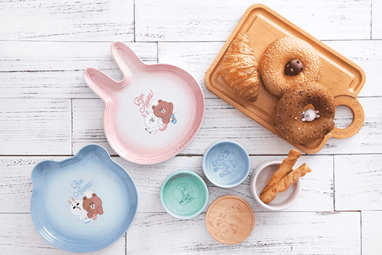 女友冧爆！LC x LINE情人節陶瓷餐具