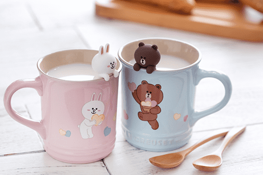 女友冧爆！LC x LINE情人節陶瓷餐具