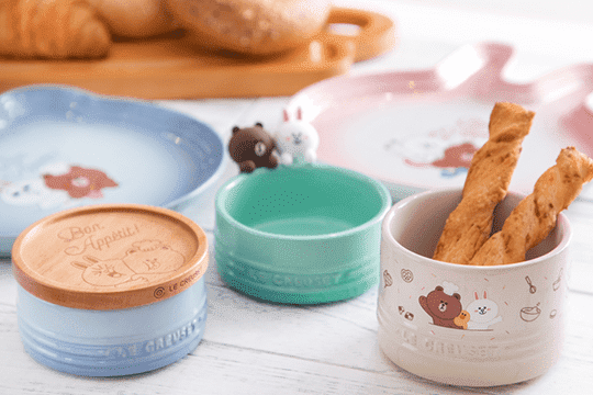 女友冧爆！LC x LINE情人節陶瓷餐具