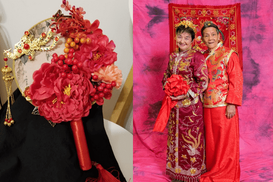 為老友記圓夢！婚禮攝影師舉行婚照義影