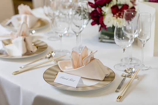 米芝蓮星級婚宴！品味與體面兼備
