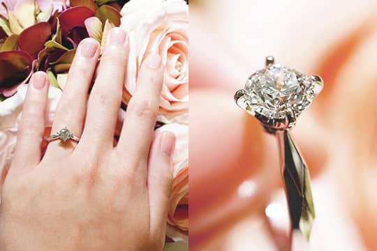 膚色、指形決定一切！5個挑選求婚戒指小貼士