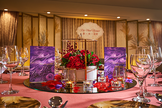 【港島區大型婚宴新場進駐】無柱式大廳可擺設38席