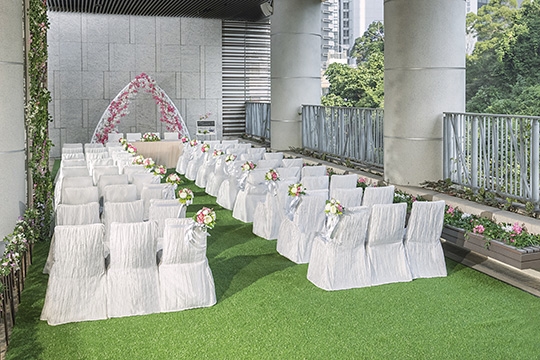 酒店池畔婚禮 特色場地推介