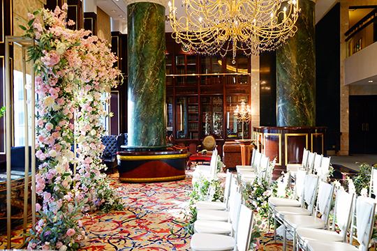 【港島區酒店婚宴推介】香港罕見歐式古典瑰麗證婚及婚宴場地
