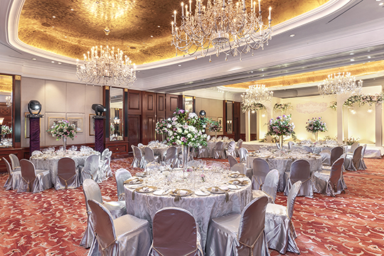 【港島區酒店婚宴推介】香港罕見歐式古典瑰麗證婚及婚宴場地