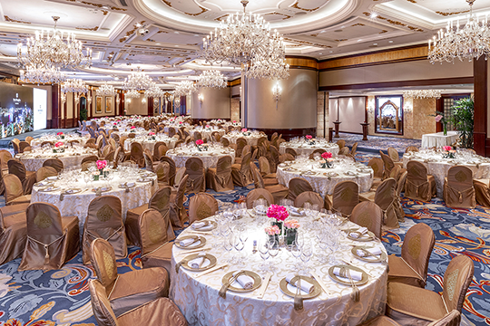 【港島區酒店婚宴推介】設宴多達45席 歐陸式婚宴場地之選