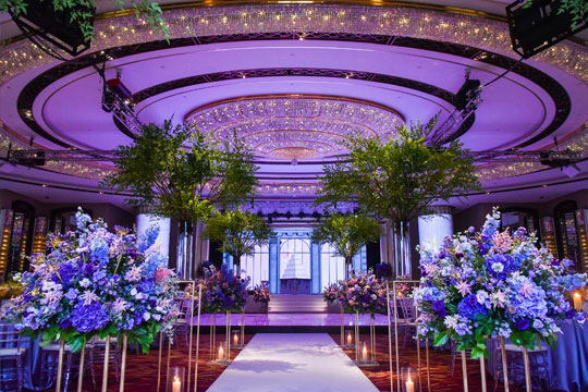 【五星級酒店Wedding】Grand Hyatt Hong Kong雲集國際級大師 推3大Fancy婚宴主題
