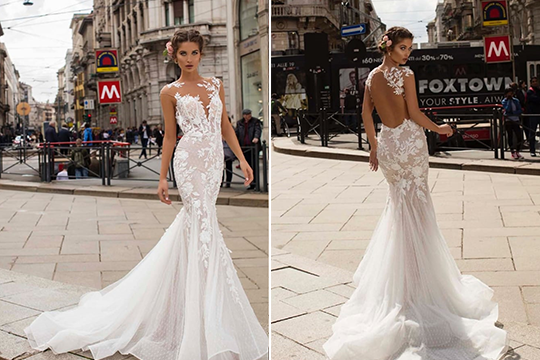 穿上了魔力！8款歐美名設計師品牌婚紗推介