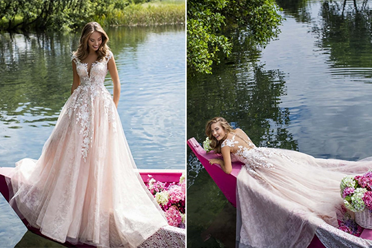 穿上了魔力！8款歐美名設計師品牌婚紗推介