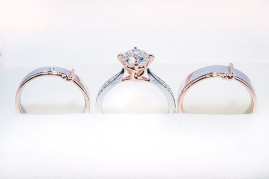 【壓軸登場】全新「同心結」婚戒系列 幸福繩結連繫兩顆心