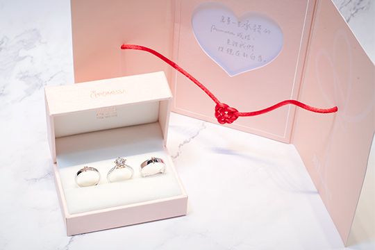 【壓軸登場】全新「同心結」婚戒系列 幸福繩結連繫兩顆心