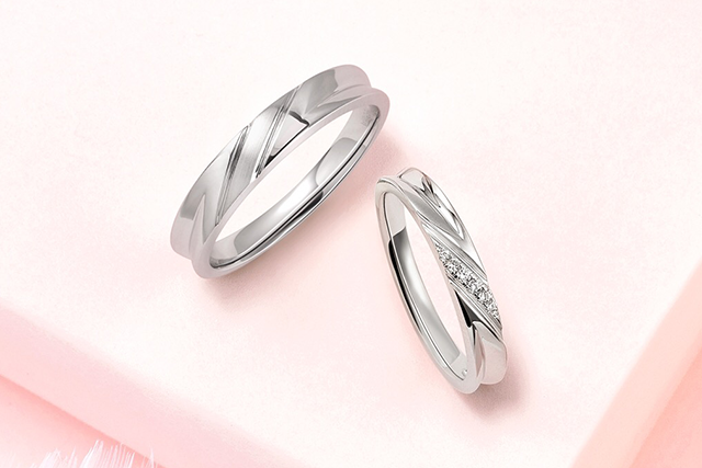 【網上婚展優惠 – 婚戒】六福珠寶18K金訂製鑽戒 4月限定88折